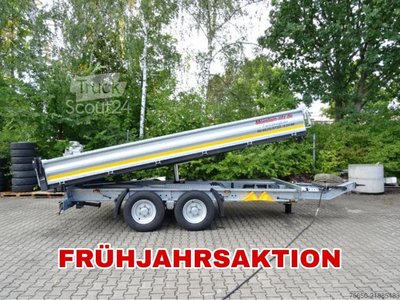 Kippanhänger Möslein TTG 11 Verzinkt  neuer Tandem 3- Seitenkipper Tieflader-- Neufahrzeug -- neu