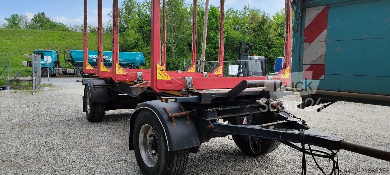 Holztransport Anhänger MHS PO 20 gebraucht