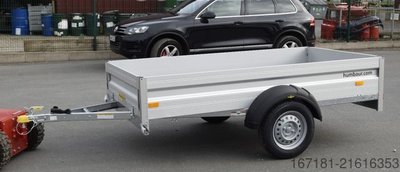 Anhänger mit offener Pritsche HUMBAUR Einachsanhänger HA 752513KV neu