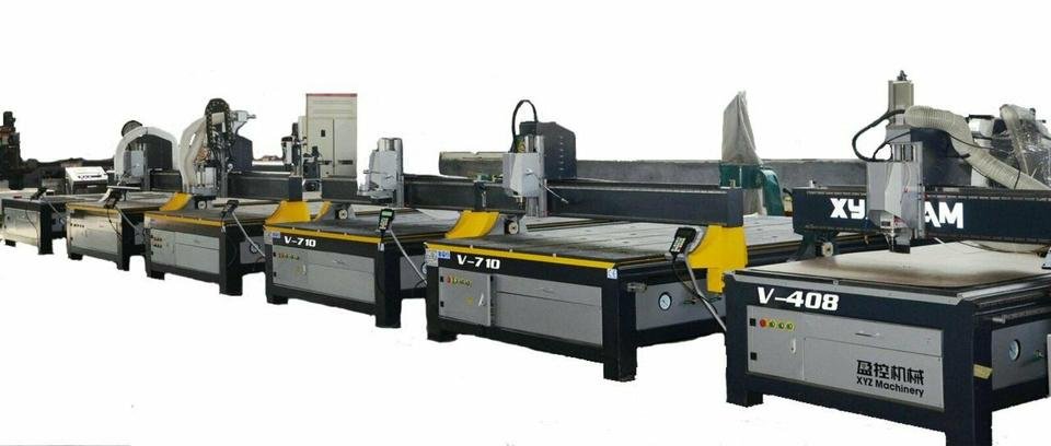 XYZCAM 3-Achs Portalfräsmaschine Portalfräse CNC Fräse V-1325 ST