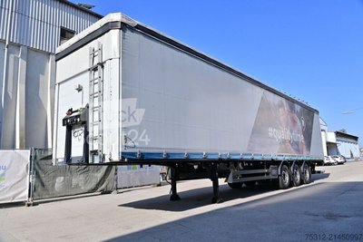 Auflieger mit Pritsche & Plane Schwarzmueller SPA 3/E  LBW 2000kg Liftachse 2,7m gebraucht