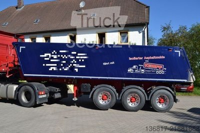 Kipper Auflieger KEMPF SKM 35/3 Kippmulde Thermomulde 28 cbm gebraucht