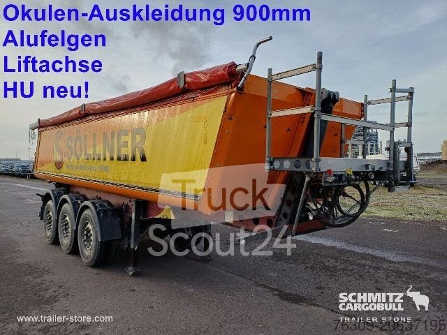 Kipper Auflieger Schmitz Cargobull Kipper Alukastenmulde 24m  gebraucht