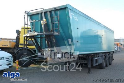 Kipper Auflieger REISCH RHKS-3-AG09, Alu, 49m , SAF, mehrfach auf Lager, gebraucht