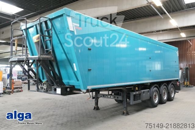 Kipper Auflieger REISCH RHKS-3-AG09, Alu, 49m , SAF, Luft-Lift, Getreide gebraucht