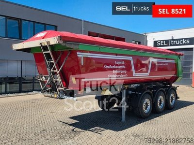 Kipper Auflieger SCHMITZ CARGOBULL SKI 24 SL 7.2 / Alu-Felgen / Liftachse gebraucht