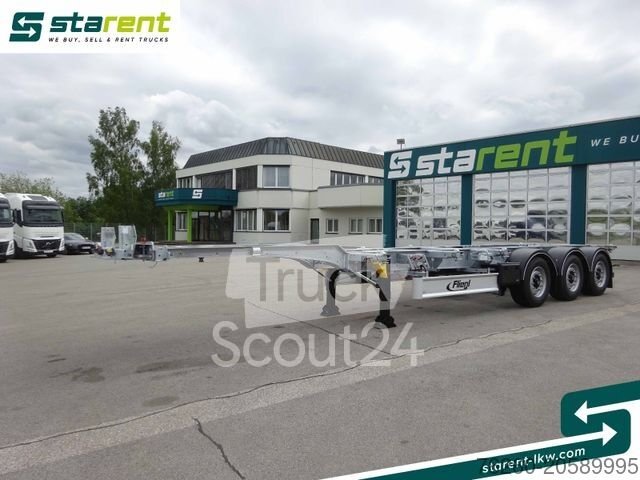 Auflieger-Wechselfahrgestell FLIEGL Containerchassis ADR 1x20/2x20/1x30/1x40/1x45 neu