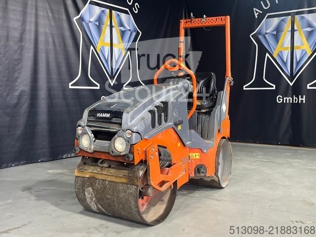 Walzenzug HAMM TANDEM WALZE / ROLLER HD 8 VV KUBOTA KNICKGELENK gebraucht