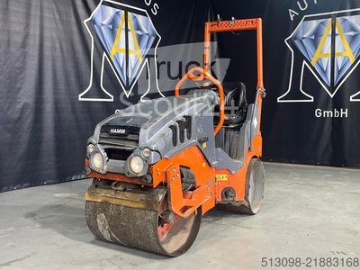 Walzenzug HAMM TANDEM WALZE / ROLLER HD 8 VV KUBOTA KNICKGELENK gebraucht