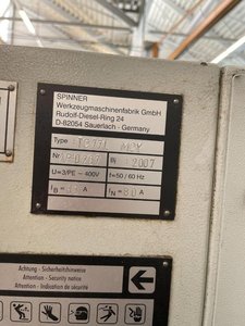 CNC Drehmaschine SPINNER TC 77L MCY