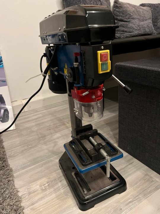 Scheppach DP16VLS Stand Drill Screwstock & Laser