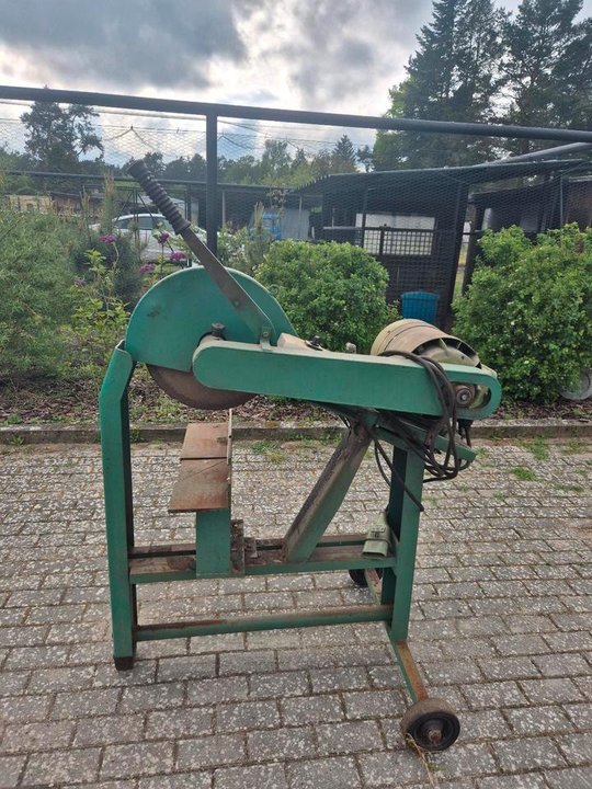 Robuste grüne Kreissäge für Metallarbeitung