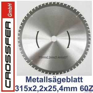 315mm HMC Universal-Sägeblatt für Metalle Kreissäge 199