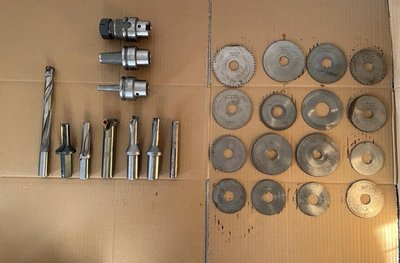 Konvolut HSS-Werkzeuge – Fräser & Bohrer – gebraucht