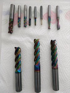 VHM Fräser D4 bis D16 mit TAC Beschichtung. 11 Stück NEU !!!