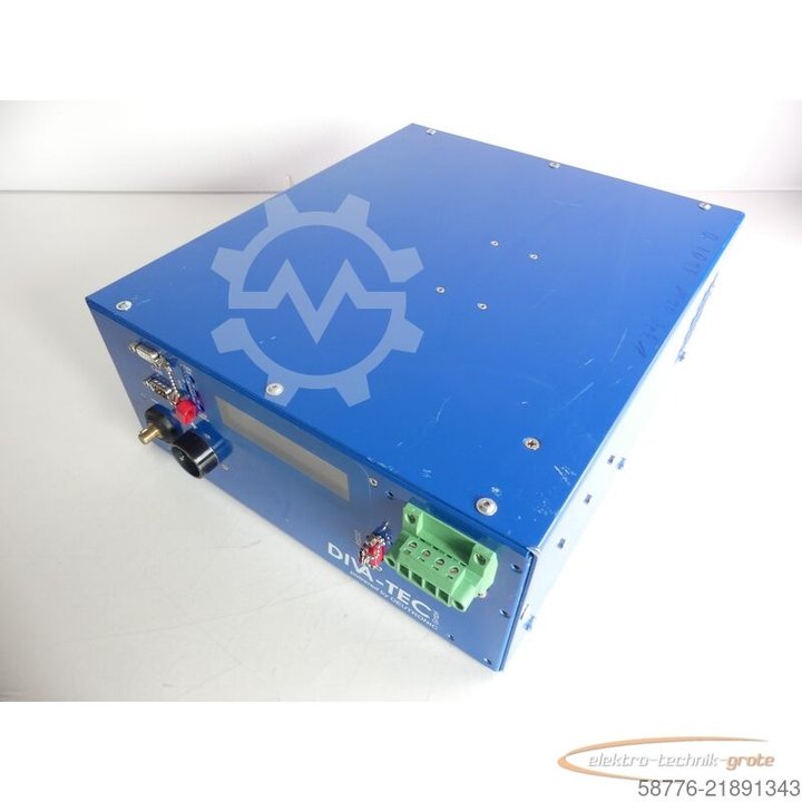 Deutronic DX 3000 / 3-CAN-60-DIV Einbaustromversorgung Stand: 1 SN: 92037202009