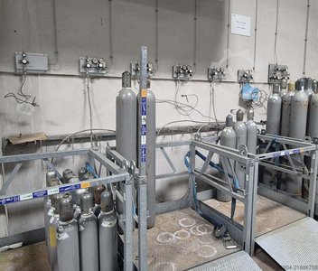 SIAD GAS SPECIALI Gas panels for filling ramps – O2, Ar,N2