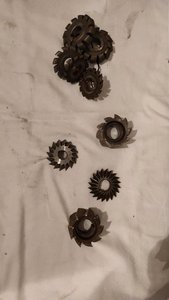 Fräser Konvolut HSS Scheibenfräser Walzenfräser Metallbearbeitung