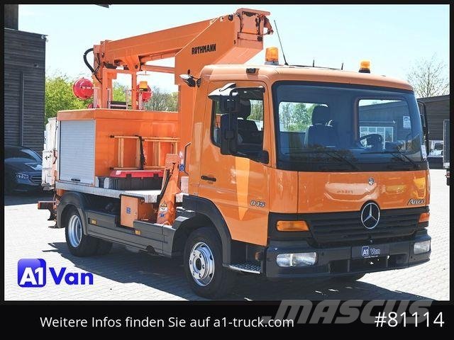 Mercedes-Benz Atego 815 Hubarbeitsbühne Ruthmann TK145, Klima