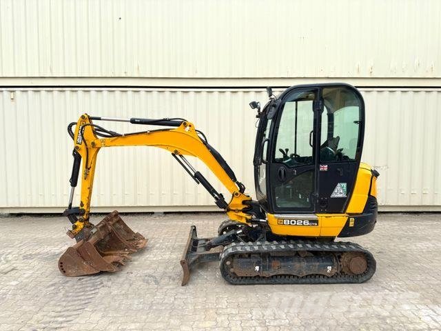 JCB 8026 CTS / 2021 BJ / 1.589 H / 3 x spoon