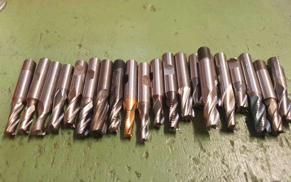 Schaftfräser 10mm 9mm 8mm