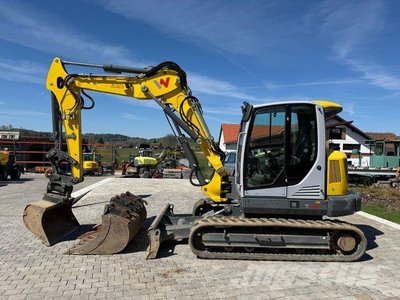 Wacker ET90 mit Powertilt und 4x Löffel
