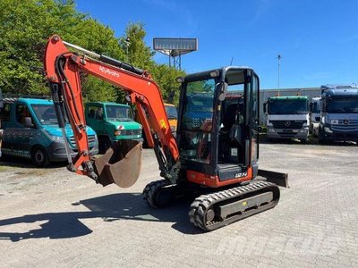Kubota Minibagger U 27 - 4 Minibagger HI Kurzheck 1928h