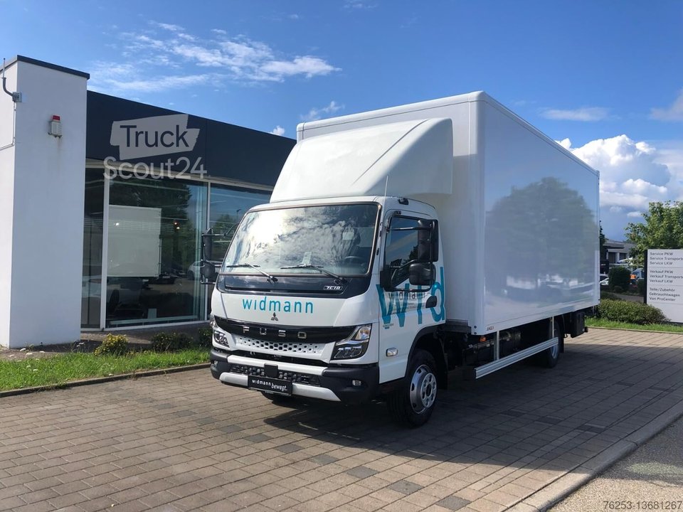 Транспортер з футляром Mitsubishi FUSO Canter 7C18 AMT Case LBW AUT. Використовуються світлодіоди