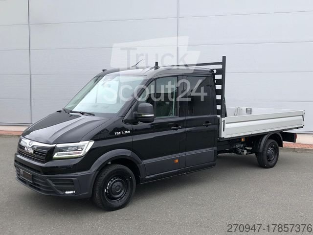 Pritsche Wagen MAN TGE 3.160 Прищі DOKA LR HECK AHK 3.5t ACC NAV використовується