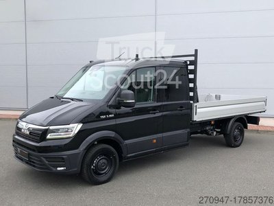 Pritsche Wagen MAN TGE 3.160 Прищі DOKA LR HECK AHK 3.5t ACC NAV використовується