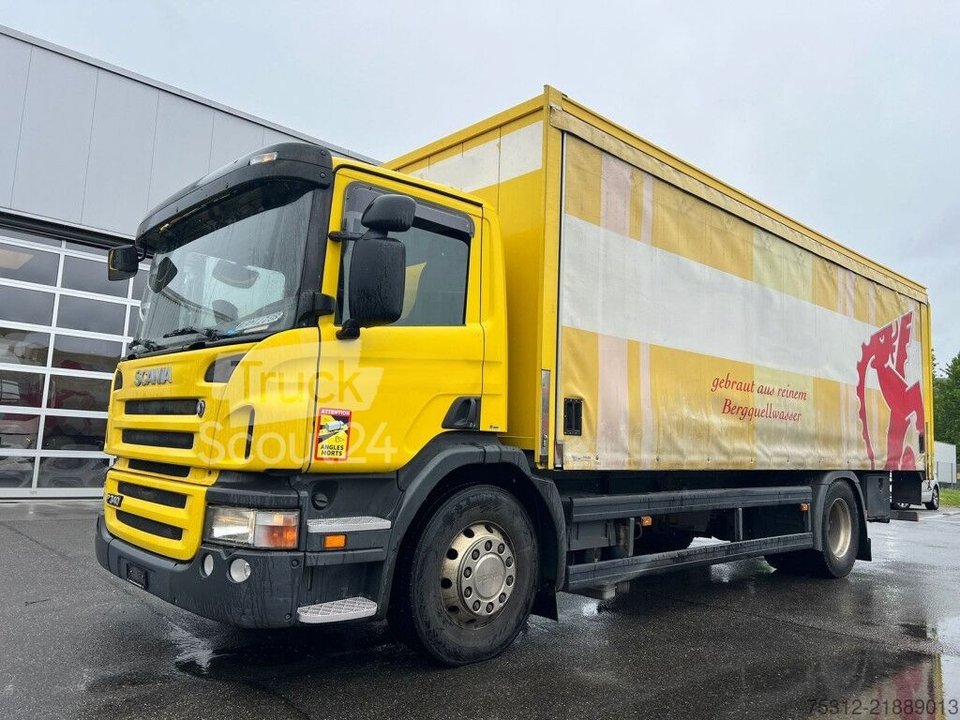LKW mit Pritsche & Plane Scania P340  E3 Alu-Latten LBW AHK Alufelgen Blatt Luft gebraucht