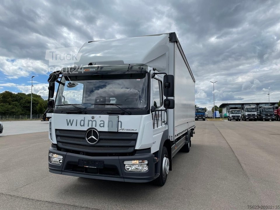 LKW mit Pritsche (offen) Mercedes-Benz Atego 1527 L ClassicSpace AHK AUT Luft SpurH gebraucht