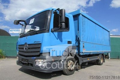 LKW mit Getränkeaufbau MERCEDES-BENZ 816 4x2 BB - HECKA - Nr.: 199 gebraucht