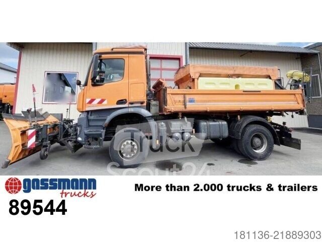 Kipper LKW Mercedes-Benz Arocs 2033 AK 4x4, Winterdienstausstattung, gebraucht