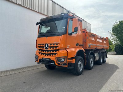 Kipper LKW Mercedes-Benz Arocs 5 3251 K Meiller Trigenius Aufbau ACC AUT gebraucht