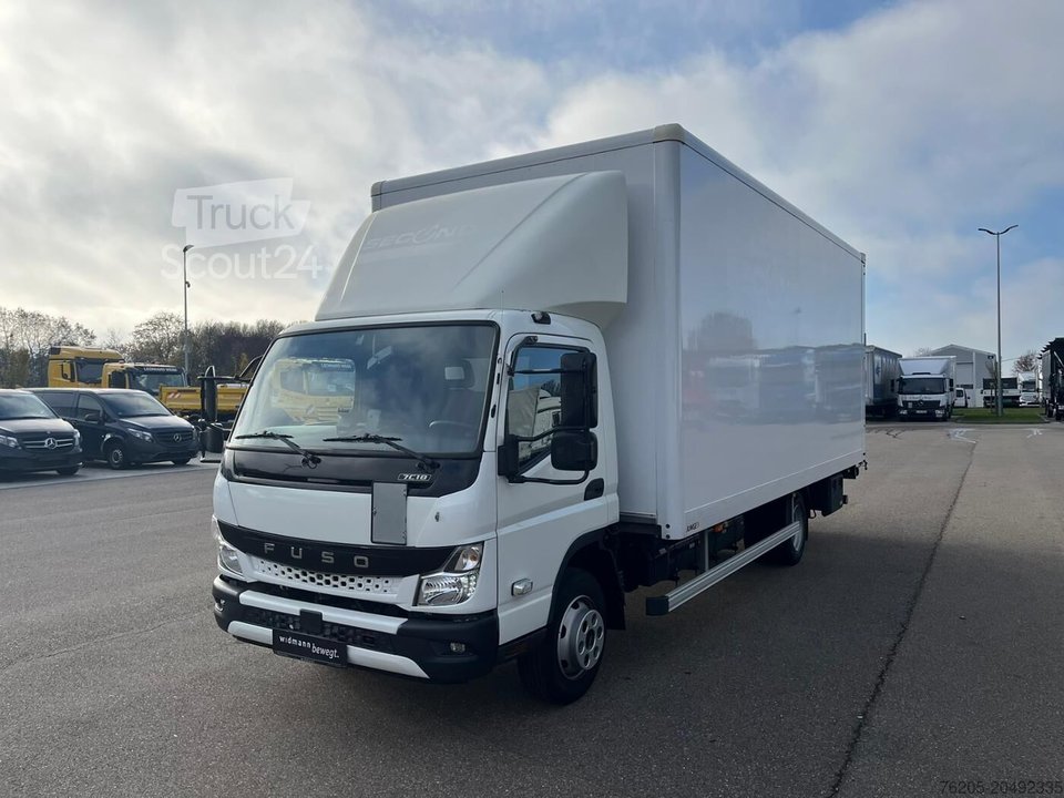 LKW mit Kofferaufbau Mitsubishi Fuso Fuso Canter 7C18 AMT Junge Kofferaufbau KlimaA gebraucht