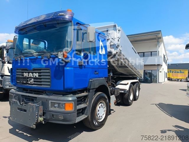 Dreiseitenkipper LKW MAN FE 460 / 6X4 / Wechsel Kipper BORDMATIK + SZM gebraucht