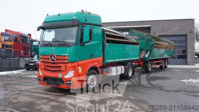 Kipper LKW MERCEDES-BENZ Actros 1845 Zug Kipper Dreiseitenkipper Getreide gebraucht