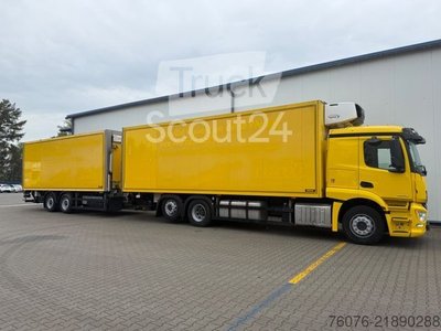 Cooler case truck MERCEDES-BENZ 2540 LL 6x2/4 Cooler case 8.2m LBW 2,5t Carrier used