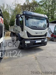 Three-sided dump truck IVECO EuroCargo ML 160 E 32 2-axis dumper used