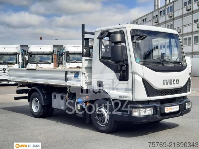 Kipper Truck IVECO ML 80 E 21 K Meiller Kipper Klima 2xAHK 3.Sitz used