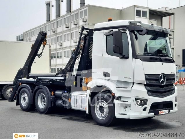 Absetzkipper LKW MERCEDES-BENZ 2553 L ACTROS Nachlauf-Lenkachse Liege gebraucht