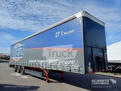 Auflieger mit Pritsche & Plane Berger Curtainsider Mega gebraucht