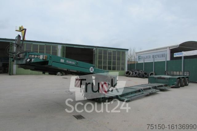 Tieflader-Sattelauflieger GOLDHOFER STZ-VL3-38/80A - TIEFBETT TELESKOP Nr.: 213 gebraucht
