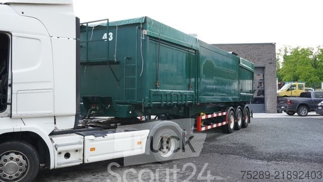Kipper Auflieger FELDBINDER KTS 48.3K Kombiliner BPW-Achsen Silo Getreidekip gebraucht