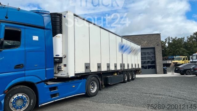Kühlauflieger SCHMITZ CARGOBULL SKO 24 Kühlkoffer SAF Carrier Faltwand gebraucht