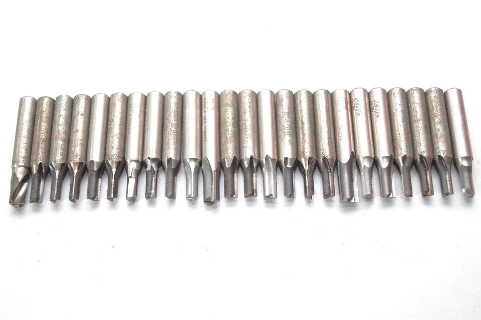 24x Schaftfräser Ø 7 bis 10 mm LMT FETTE Nutenfräser Fräser