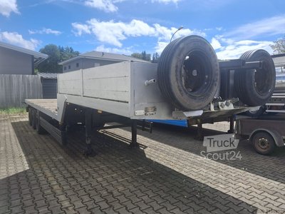 Tieflader-Sattelauflieger  Tieflader gebraucht