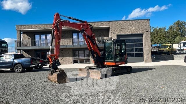 Minibagger KUBOTA KX080-4a Verstellausleger 8835 KG gebraucht