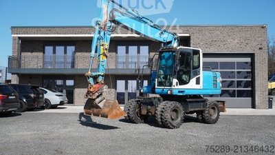 Mobilbagger KOMATSU PW160-8 Mobilbagger Verstellausleger HS21 gebraucht